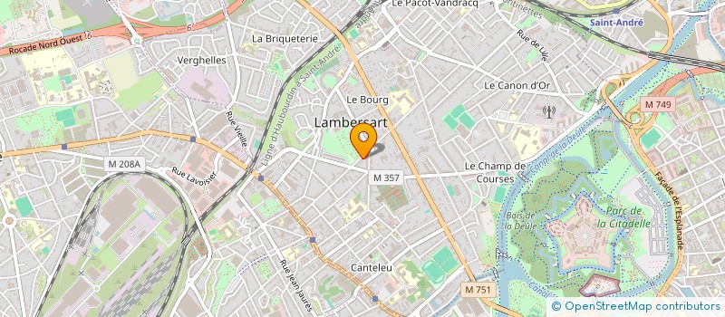 localisation de l'entreprise MONSIEUR NICOLAS SALOME à LAMBERSART
