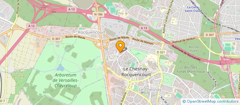 localisation de l'entreprise MONSIEUR NICOLAS SALOMON  LE CHESNAY-ROCQUENCOURT