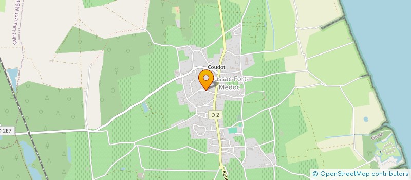 localisation de l'entreprise MONSIEUR NICOLAS SALTARELLA  CUSSAC-FORT-MEDOC