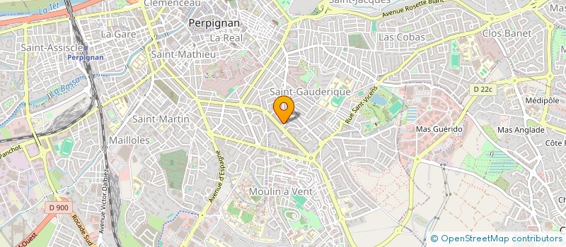 localisation de l'entreprise MONSIEUR NICOLAS SANCHEZ  PERPIGNAN