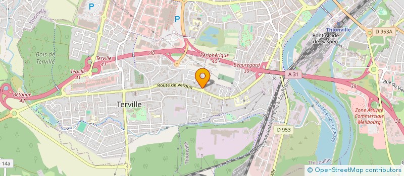 localisation de l'entreprise MONSIEUR NICOLAS SANCHEZ  TERVILLE