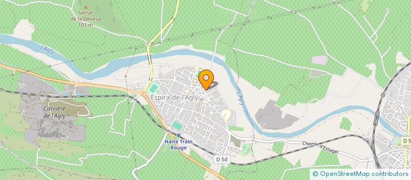 localisation de l'entreprise MONSIEUR NICOLAS SANCHEZ  ESPIRA-DE-L'AGLY