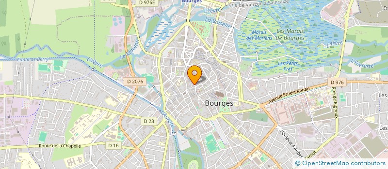 localisation de l'entreprise MONSIEUR NICOLAS SANCHEZ  BOURGES