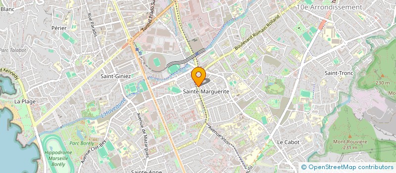 localisation de l'entreprise MONSIEUR NICOLAS SANTARELLI à MARSEILLE 9EME