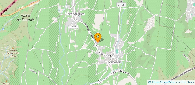 localisation de l'entreprise MONSIEUR NICOLAS SANTINI  DOMAZAN