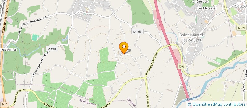 localisation de l'entreprise MONSIEUR NICOLAS SANTOLINI  SAVASSE