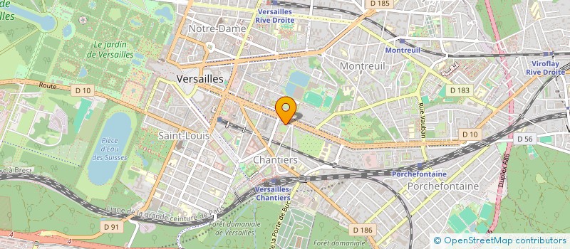 localisation de l'entreprise MONSIEUR NICOLAS SAQUET à VERSAILLES