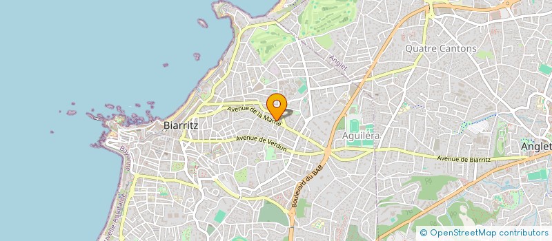 localisation de l'entreprise MONSIEUR NICOLAS SARAZAC à BIARRITZ