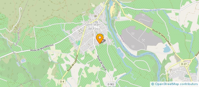 localisation de l'entreprise MONSIEUR NICOLAS SARBONI  SAINT-JEAN-DE-FOS