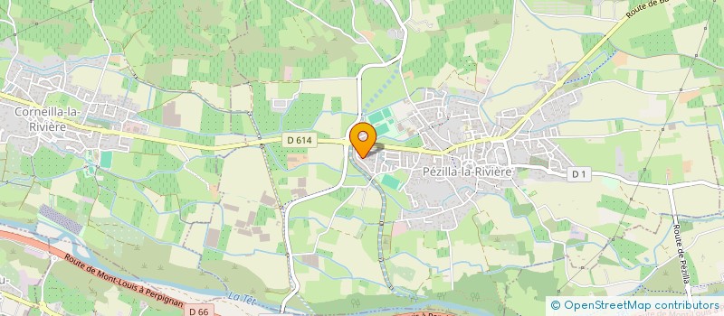 localisation de l'entreprise MONSIEUR NICOLAS SARRAZIN  PEZILLA-LA-RIVIERE