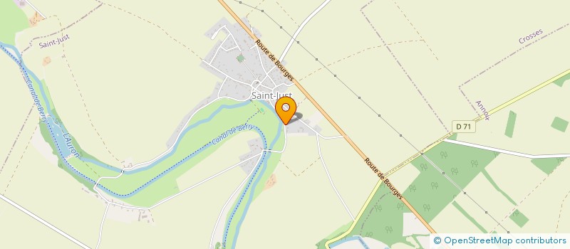 localisation de l'entreprise MONSIEUR NICOLAS SARREO  SAINT-JUST