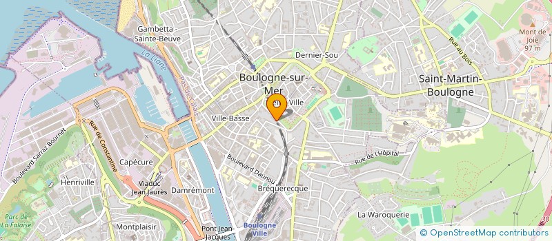 localisation de l'entreprise MONSIEUR NICOLAS SART  BOULOGNE-SUR-MER