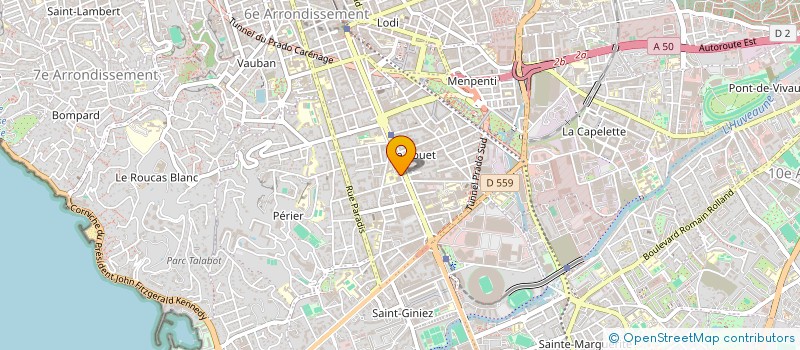 localisation de l'entreprise MONSIEUR NICOLAS SARTORIO à MARSEILLE