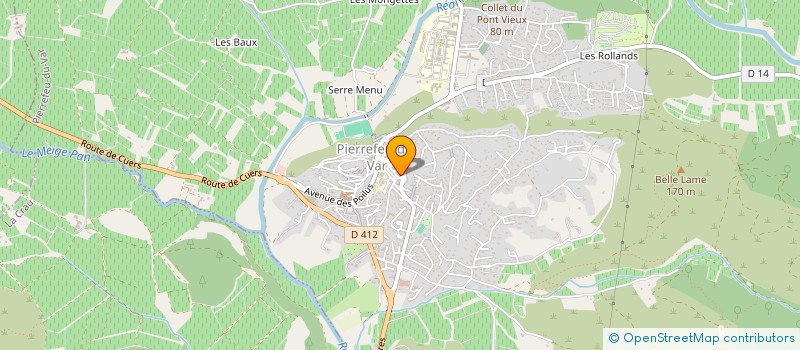 localisation de l'entreprise MONSIEUR NICOLAS SASSY  PIERREFEU-DU-VAR