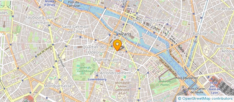 localisation de l'entreprise MONSIEUR NICOLAS SATTIN  PARIS