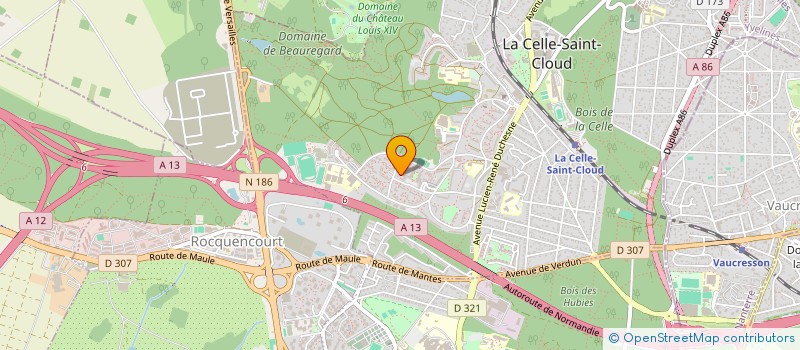 localisation de l'entreprise MONSIEUR NICOLAS SAUER à LA CELLE-SAINT-CLOUD