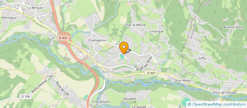 localisation de l'entreprise MONSIEUR NICOLAS SAULNIER  BONNE