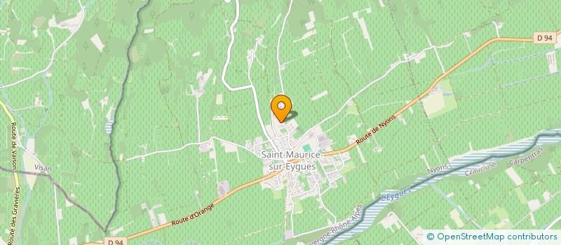 localisation de l'entreprise MONSIEUR NICOLAS SAUVAGE  SAINT-MAURICE-SUR-EYGUES
