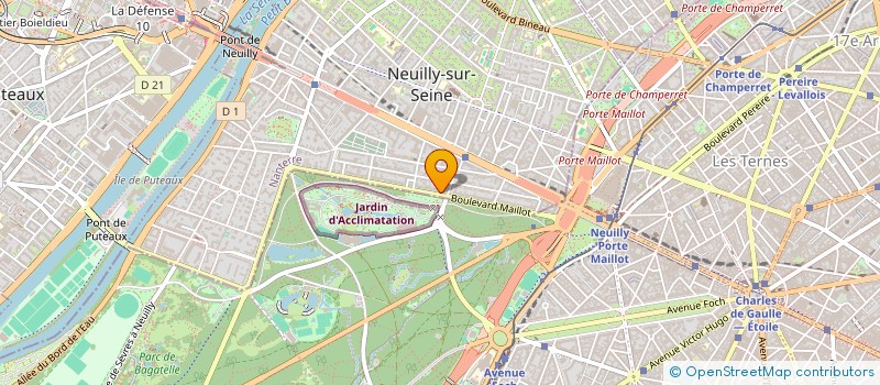 localisation de l'entreprise MONSIEUR NICOLAS SAUVAIGE à NEUILLY-SUR-SEINE