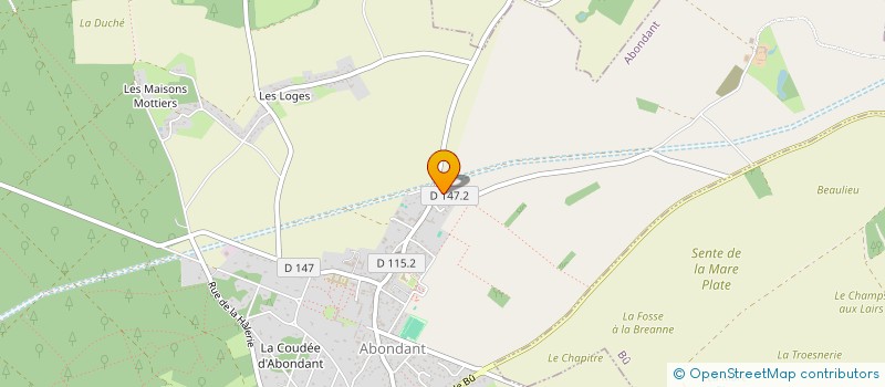 localisation de l'entreprise MONSIEUR NICOLAS SAUVE à ABONDANT