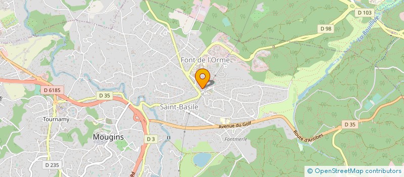 localisation de l'entreprise MONSIEUR NICOLAS SAUZE à MOUGINS