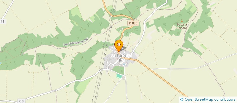 localisation de l'entreprise MONSIEUR NICOLAS SAUZER à LES GRANGES-LE-ROI