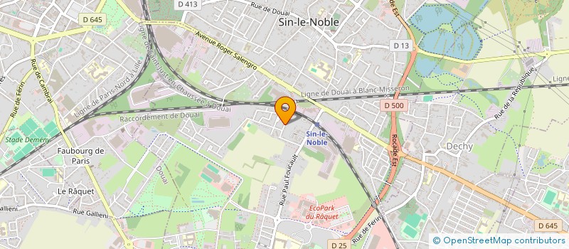 localisation de l'entreprise MONSIEUR NICOLAS SAVARY  SIN-LE-NOBLE