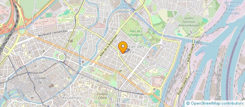 localisation de l'entreprise MONSIEUR NICOLAS SAVERINO à STRASBOURG