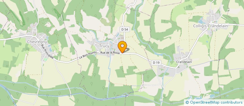 localisation de l'entreprise MONSIEUR NICOLAS SAVINE  TRUCY