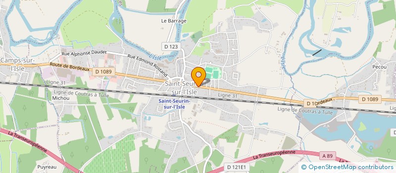 localisation de l'entreprise MONSIEUR NICOLAS SAVINO  SAINT-SEURIN-SUR-L'ISLE