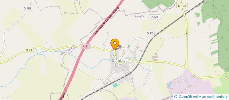 localisation de l'entreprise MONSIEUR NICOLAS SAVOURET  DAMBLAIN