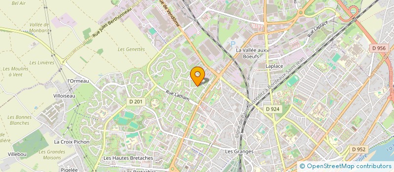 localisation de l'entreprise MONSIEUR NICOLAS SCEAUX  BLOIS