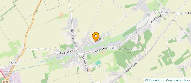 localisation de l'entreprise MONSIEUR NICOLAS SCHEERCOUSSE  ECQUES