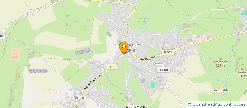 localisation de l'entreprise MONSIEUR NICOLAS SCHEIDLER  PETIT-REDERCHING