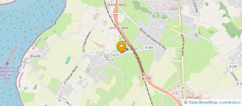 localisation de l'entreprise MONSIEUR NICOLAS SCHENCK  LE VAL-SAINT-PERE