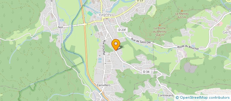 localisation de l'entreprise MONSIEUR NICOLAS SCHIARATURA  VAGNEY