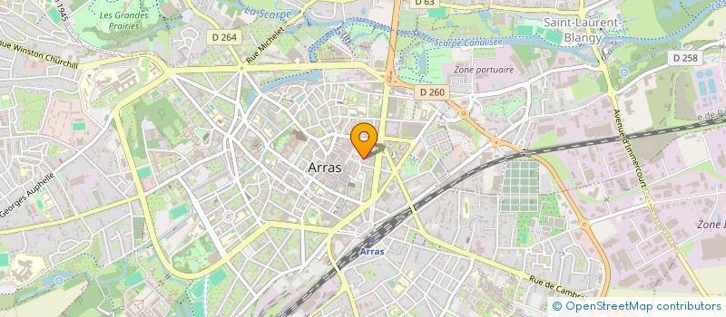localisation de l'entreprise MONSIEUR NICOLAS SCHLEGEL à ARRAS