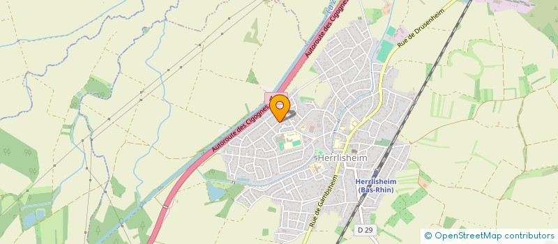 localisation de l'entreprise MONSIEUR NICOLAS SCHLENNSTEDT  HERRLISHEIM