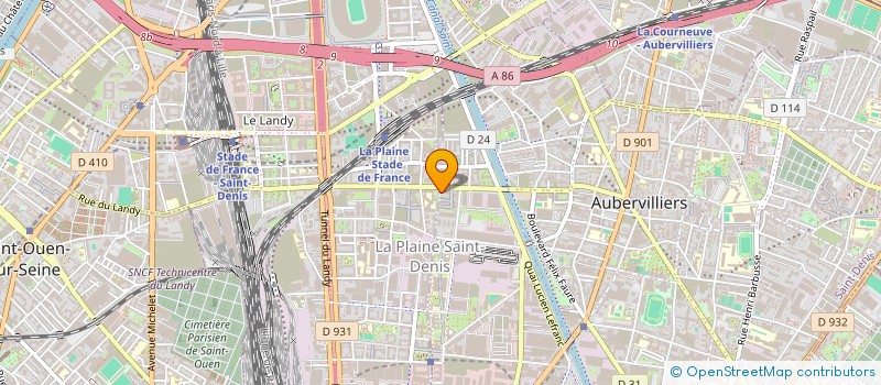 localisation de l'entreprise MONSIEUR NICOLAS SCHMIDT  AUBERVILLIERS