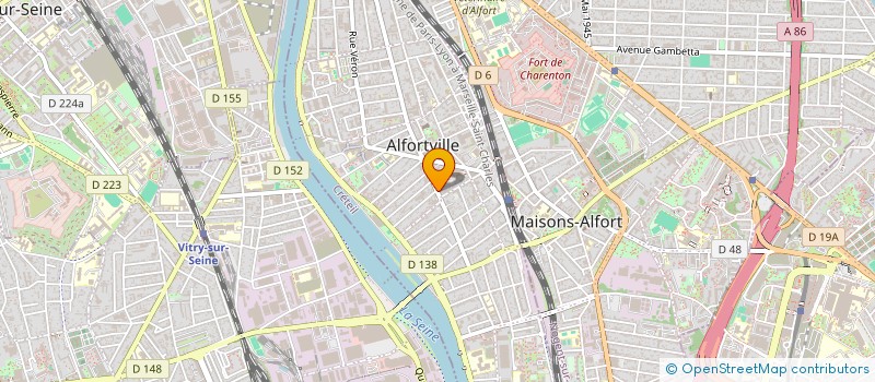 localisation de l'entreprise MONSIEUR NICOLAS SCHMITT à ALFORTVILLE