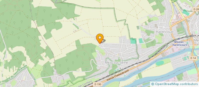 localisation de l'entreprise MONSIEUR NICOLAS SCHMITT  COURCELLES-LES-GISORS