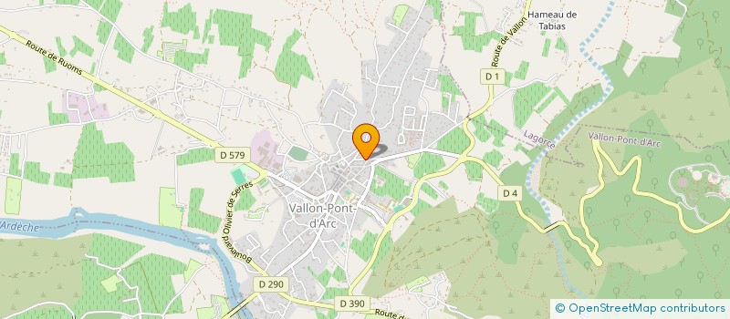 localisation de l'entreprise MONSIEUR NICOLAS SCHNEIDER à VALLON-PONT-D'ARC