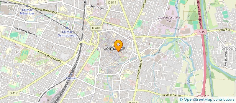 localisation de l'entreprise MONSIEUR NICOLAS SCHNEIDER  COLMAR