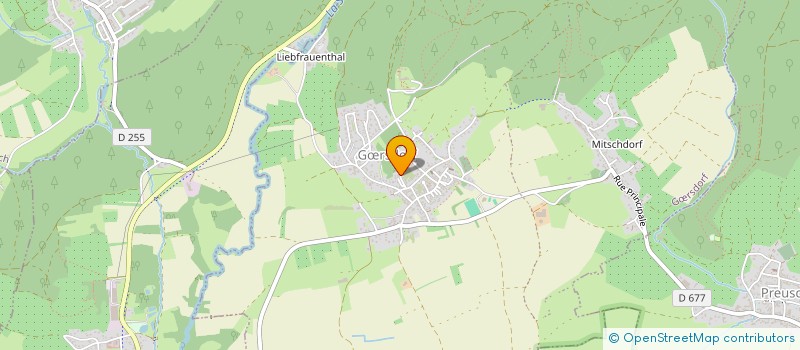 localisation de l'entreprise MONSIEUR NICOLAS SCHREIBER  GRSDORF