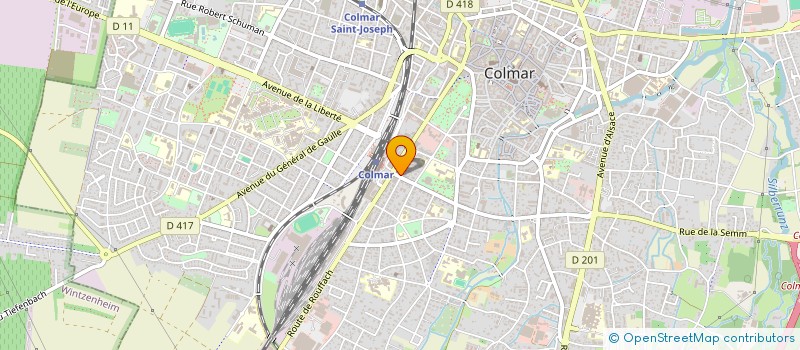 localisation de l'entreprise MONSIEUR NICOLAS SCHULL  COLMAR