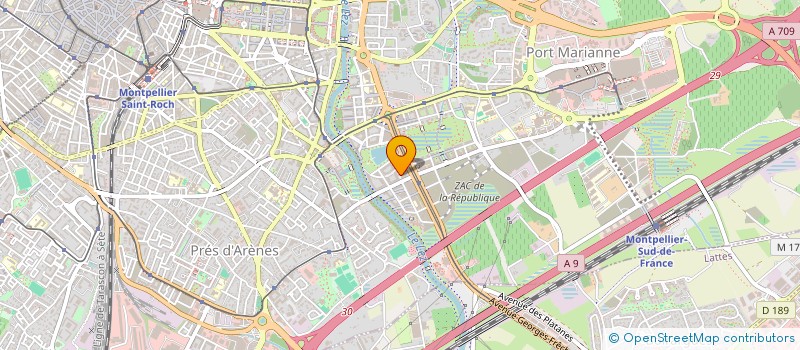localisation de l'entreprise MONSIEUR NICOLAS SCOTTO DI POMPEO à MONTPELLIER