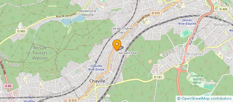 localisation de l'entreprise MONSIEUR NICOLAS SCOUPPE à CHAVILLE