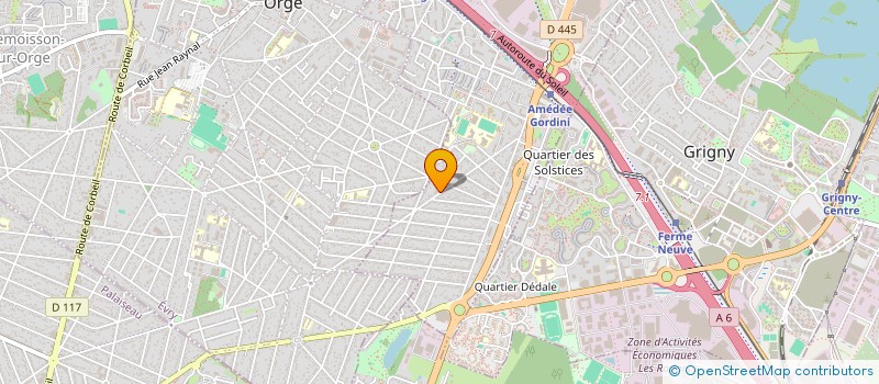 localisation de l'entreprise MONSIEUR NICOLAS SEAU à VIRY-CHATILLON