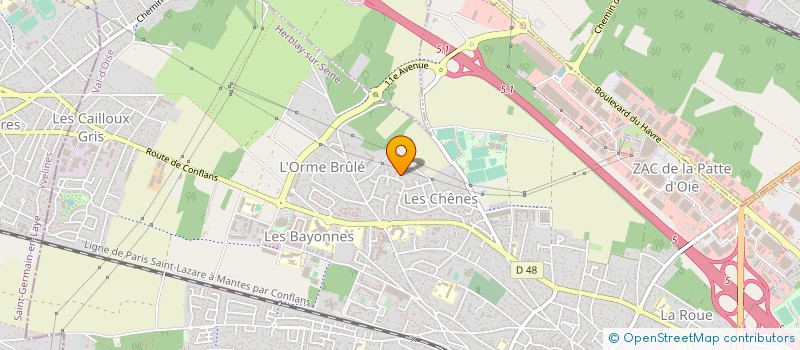 localisation de l'entreprise MONSIEUR NICOLAS SEBILLE à LAON
