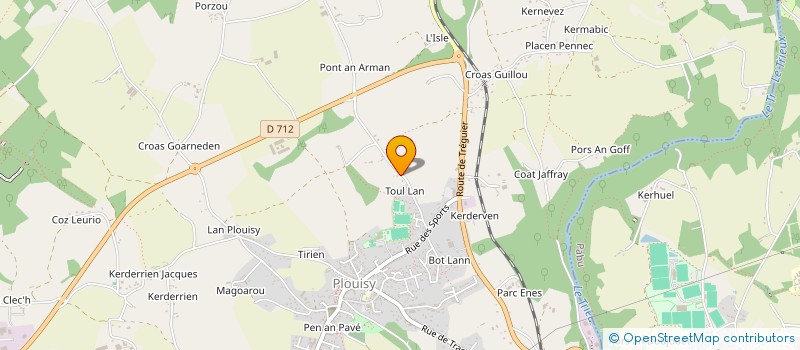 localisation de l'entreprise MONSIEUR NICOLAS SEBILLE  PLOUISY